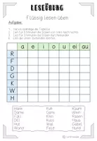 Vorschau - Arbeitsblätter - Deutsch Flüssig Lesen 2 - Seite 1