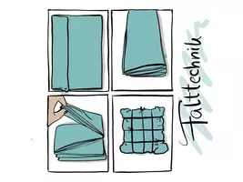 Vorschau - selbst erstellte Cliparts/Grafiken - Drehtechnik Plangi - Deckblatt