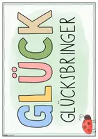 Vorschau - Poster - Glücksbringer - 28 Bildkarten Glückssymbole 🐞 - Seite 3