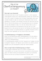 Vorschau - Arbeitsblätter - Wasser - Experiment Oberflächenspannung - Seite 3