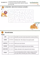 Aperçu - Feuilles d'exercices - Les menaces sur les animaux sauvages : le cas du lion - Page 2