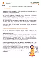 Aperçu - Feuilles d'exercices - Les menaces sur les animaux sauvages : le cas du lion - Page 3