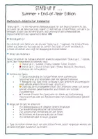 Vorschau - Arbeitsblätter - Stand up if Summer End of Year Sek I Englisch - Seite 1