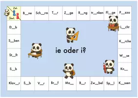 Vorschau - Spiele - Würfelspiel ie oder i Rechtschreibung - Seite 3