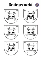 anteprima - Altro tipo di materiale - 🏴☠️ KIT DECORAZIONI BACK TO SCHOOL – TEMA PIRATI (Capitan Stella e l’isola della scuola perduta) ✨ - Pagina 3