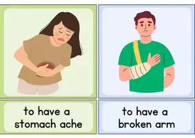 Vorschau - Poster - Word Cards: At the doctor's - Seite 3