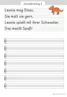 Vorschau - Arbeitsblätter - 30 Schreibtrainings für Klasse 1/Klasse 2 - Abschreiben üben - Seite 3