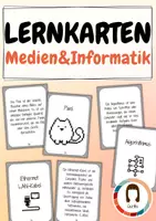 Vorschau - Unterrichtsreihen - Medien- und Informatik-Karten - Grundlagenwissen - Deckblatt