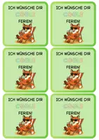 Vorschau - Poster - Sommerferiengruß Fuchsklasse - Seite 1