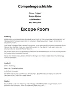 Vorschau - Arbeitsblätter - Computergeschichte (Escape Room) - Seite 1