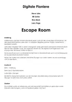 Vorschau - Arbeitsblätter - Digitale Pioniere (Escape Room) - Seite 1