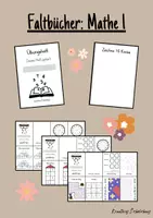 Vorschau - Mal- und Bastelvorlagen - Faltbücher Mathematik - Übungshefte Klasse 1 - Deckblatt