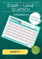 Vorschau - Spiele - Stadt Land Quatsch - Deckblatt