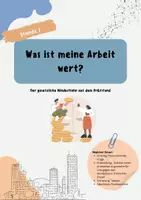 Vorschau - Stundenentwürfe - Der gesetzliche Mindestlohn - Vor und Nachteile - Deckblatt