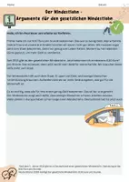 Vorschau - Stundenentwürfe - Der gesetzliche Mindestlohn - Vor und Nachteile - Seite 2