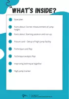 ดูตัวอย่าง - Athletics⎮High Jump - Learning Journal Bilingual (English, CLIL) - หน้า 1