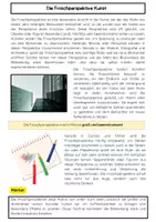 Vorschau - Arbeitsblätter - Die Froschperspektive - Perspektive Zeichnen - Seite 1