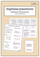 Vorschau - Merkblätter - Buddy Book Ergebnisse präsentieren - Deckblatt