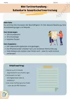 Vorschau - Stundenentwürfe - Gewerkschaften, Tarifverhandlungen & Streik (Rollenspiel) - Seite 2