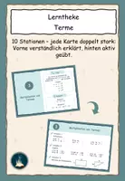 Vorschau - Unterrichtsreihen - Materialpaket Terme: Präsentation, Spiele, Lerntheke, Fördermaterial und tägliche Übungen - Seite 1