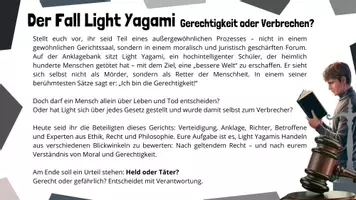 Vorschau - Unterrichtsreihen - 3. Reflexion der Todesstrafe - Der Fall Light Yagami - Seite 3