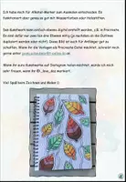 Vorschau - Stundenentwürfe - Kunstprojekt "Fallende Blätter - von grün zu braun" Herbstlicher Kunstunterricht - Seite 2