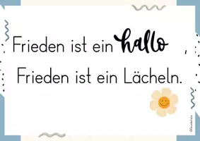 Vorschau - Poster - Nachdenk- und Bildkarten zum Bilderbuch "Frieden" - Seite 2