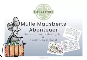 Vorschau - Stundenentwürfe - Buchstabeneinführung Sch & Gestaltung in Kunst - Seite 1