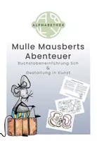 Vorschau - Stundenentwürfe - Buchstabeneinführung Sch & Gestaltung in Kunst - Deckblatt