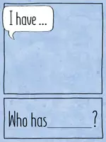 Vorschau - Bildkarten - I have ... Who has ... - Blanko Karten - Seite 3