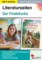 Vorschau - Arbeitsblätter - Der Findefuchs – Literaturseiten | Begleitmaterial, Lektüre Grundschule, Textverständnis, Leseförderung, Arbeitsblätter | Deutsch Grundschule Klasse 1-3 - Deckblatt