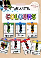 Vorschau - Arbeitsblätter - Sparpaket | COLOURS | Farben im Englischunterricht | Materialpaket - Seite 1