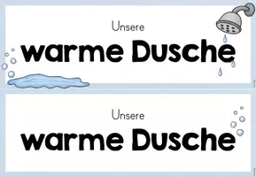 Vorschau - Mal- und Bastelvorlagen - Klassengemeinschaft/ Soziales Lernen: Warme Dusche (Kl.1-4) - Seite 2