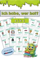 Vorschau - Spiele - cjxy Ich habe wer hat Kartenspiel - Deckblatt