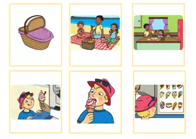 Aperçu - Cartes / Images - Images séquentielles sur l'été - Maternelle - Page 3