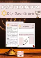 Vorschau - Arbeitsblätter - Judentum - Deckblatt