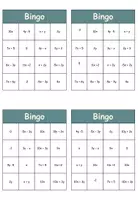 Vorschau - Spiele - Bingo - Terme: Addieren und Subtrahieren - Seite 2