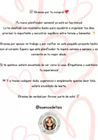 Vista previa - Para docentes: organización, planificación y formación - planificador semanal flores y corazones - página 1