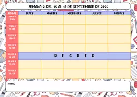Vista previa - Hojas de trabajo - Temporalización semanal curso 25-26 - página 3