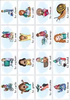 Vorschau - Spiele - Verbs Pantomime - Picture Cards and Board Game - Seite 3