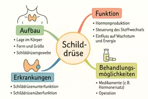 Vorschau - Arbeitsblätter - Lernposter + Arbeitsblätter zum Thema "Schilddrüse" + Lösung & MP3 + Mindmap + Infografik - Seite 3