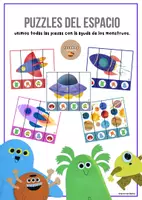 Vista previa - Unidades / Secuencias / Situaciones de Aprendizaje - Puzzle espacio - Tesoros Brillantes - Portada