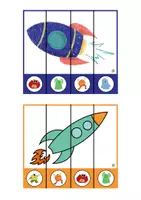 Vista previa - Unidades / Secuencias / Situaciones de Aprendizaje - Puzzle espacio - Tesoros Brillantes - página 2