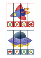 Vista previa - Unidades / Secuencias / Situaciones de Aprendizaje - Puzzle espacio - Tesoros Brillantes - página 3