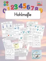 Vorschau - Unterrichtsreihen - Unterrichtseinheit: Hohlmaße - Deckblatt