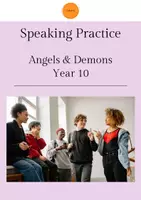 Vorschau - Aufgabenkarten - Speaking Practice: Angels & Demons - Year 10 edition - Deckblatt