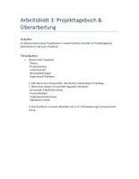 Vorschau - Arbeitsblätter - Lehrblatt Schreiben mit verschiedenen Übungsaufgaben und Lösungen - Deckblatt