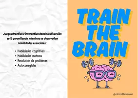 Vista previa - Tarjetas / Manipulativos - Train the Brain - página 1