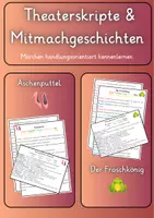Vorschau - Spiele - Aschenputtel & Froschkönig - Märchen handelnd kennenlernen - Deckblatt