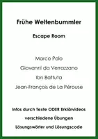Vorschau - Arbeitsblätter - Frühe Weltenbummler (Escape Room) - Deckblatt